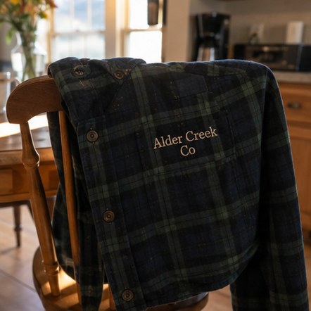 Custom printed flannel shirts in bulk